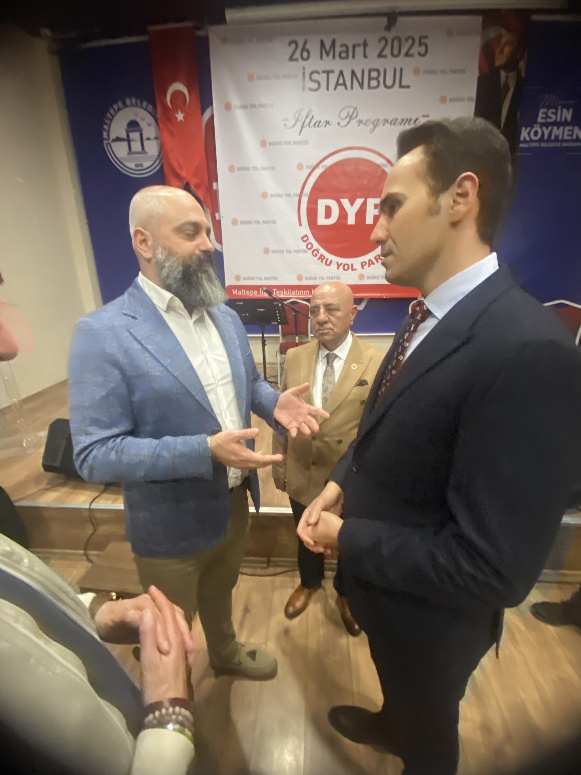 DYP Ataşehir İlçe Teşkilatı’nın iftarına Genel Başkan Cenk Küpeli ve