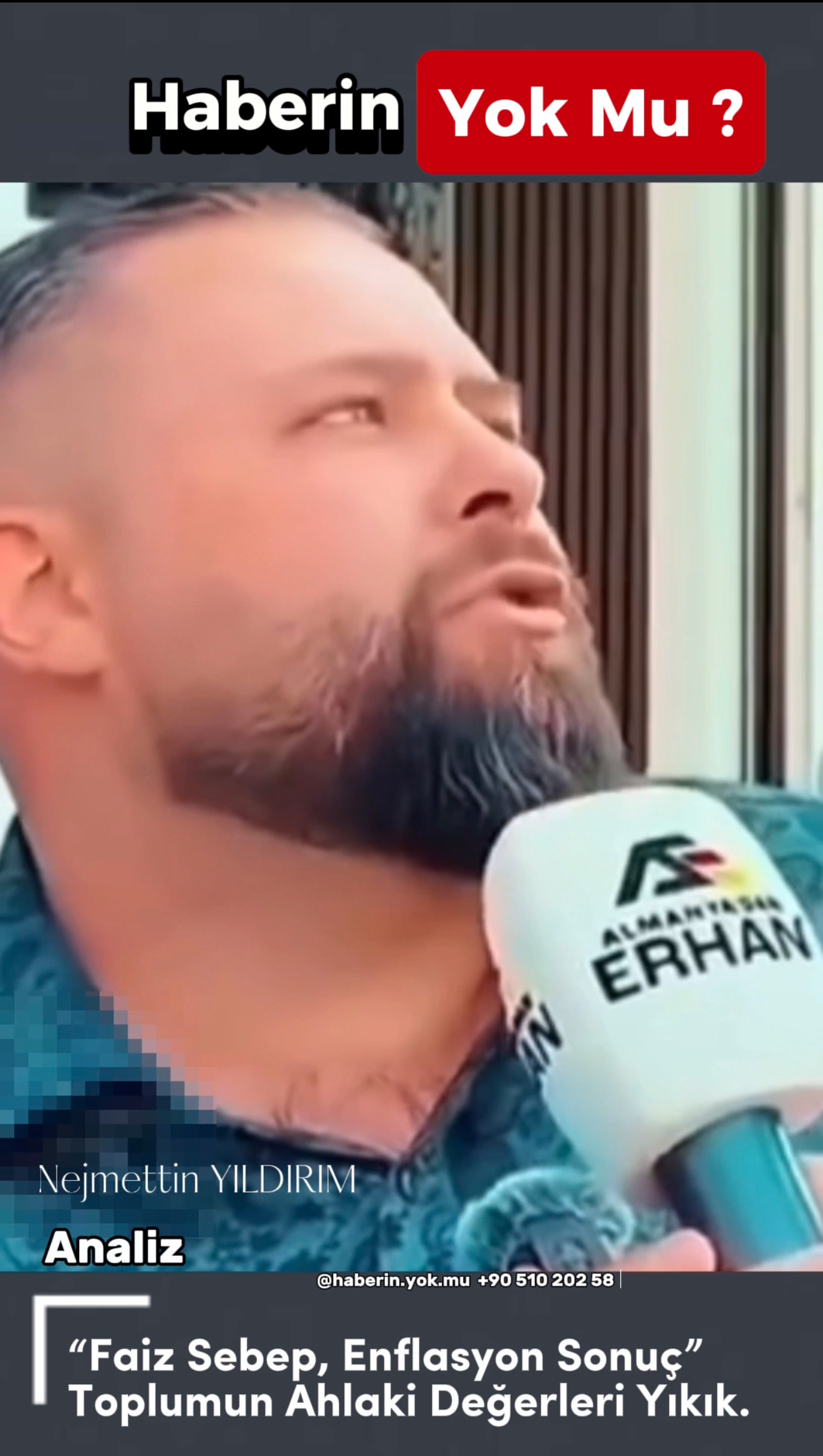 &nbsp; https://youtu.be/Eqr_Yw5jSD8?si=7fL6TsORS_dXXzuV&utm_source=MTQxZ Faiz Sebep, Enflasyon Sonuç Toplumun Ahlaki Değerleri Yıkık.