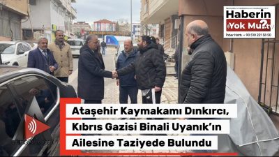 &nbsp; Ataşehir’de yaşayan Kıbrıs gazisi Binali Uyanık, çarşamba günü hayatını