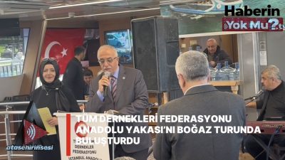 Türkiye Tüm Dernekleri Federasyonu İstanbul Anadolu Yakası Bölge Başkanı Mehmet