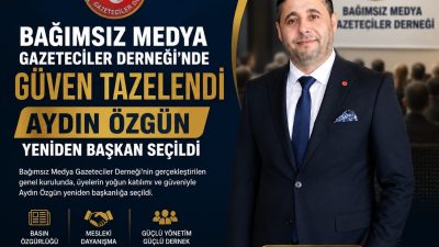 İSTANBUL – Bağımsız Medya Gazeteciler Derneği’nin Olağanüstü Genel Kurulu, üyelerin